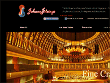 Tablet Screenshot of johannstrings.com